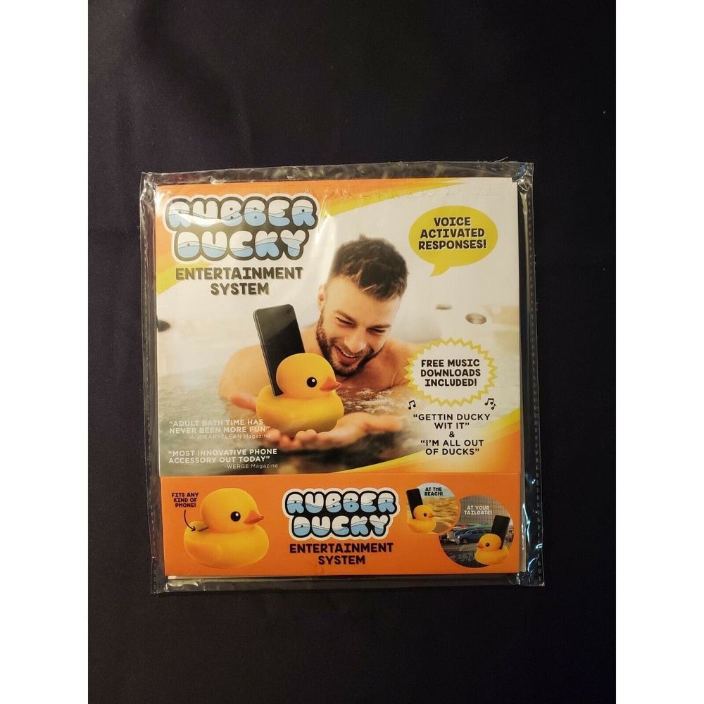 Prank Gift Boxes 3 Pack Rubber Ducky Entertainment System New.